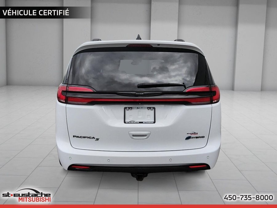 Chrysler Pacifica Hybrid Ensemble allure S de catégorie supérieure 2RM-CUIR-TOIT PANO-SIÈGES ET VOLANT CHAUFFANTS 2024 Blanc