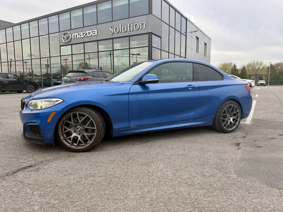 BMW Série 2 2016 2016 Bleu
