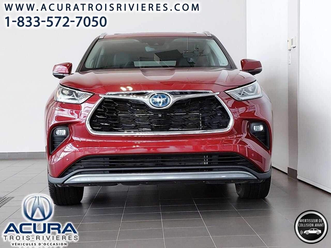 2023 Toyota Highlander Hybrid Red Trois-Rivières - photo #4