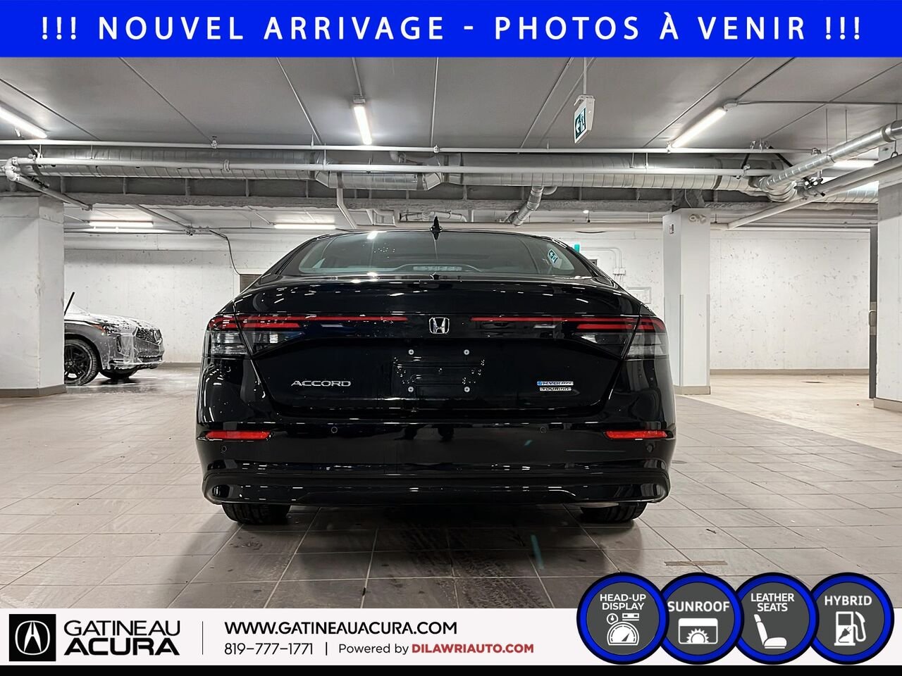 2024 Honda Accord Hybrid Touring Black Gatineau - photo #5