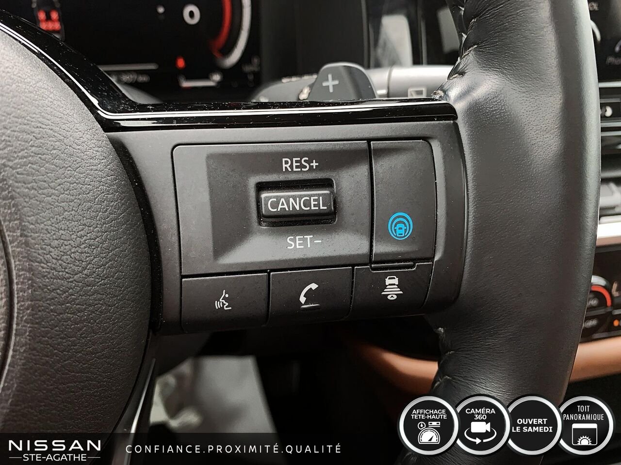 2023 Nissan Pathfinder Platinum | CUIR BRUN | TOIT PANORAMIQUE | TOWING PACKAGE | Green Saint-Jérôme - photo #19