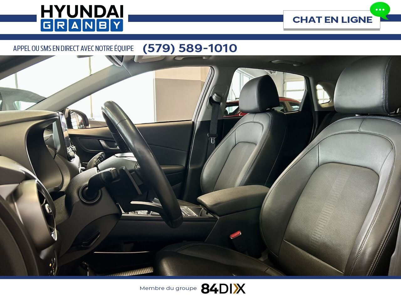 Hyundai Kona électrique 2023 Gris Granby - photo #11