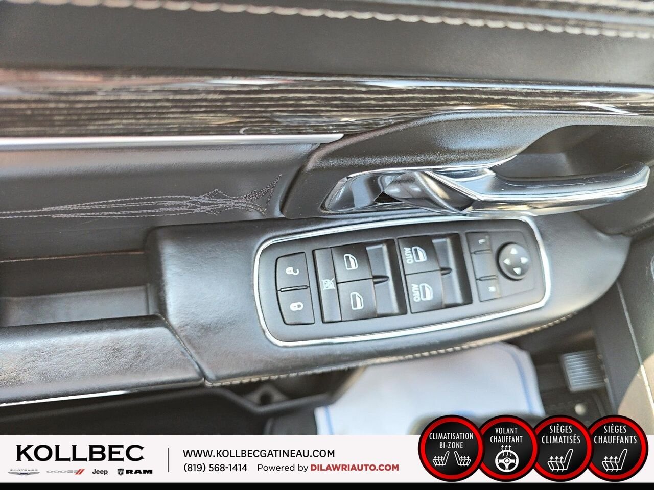 2016 RAM 1500 Limited CREWCAB 4x4 Grey Ottawa & Gatineau - photo #26