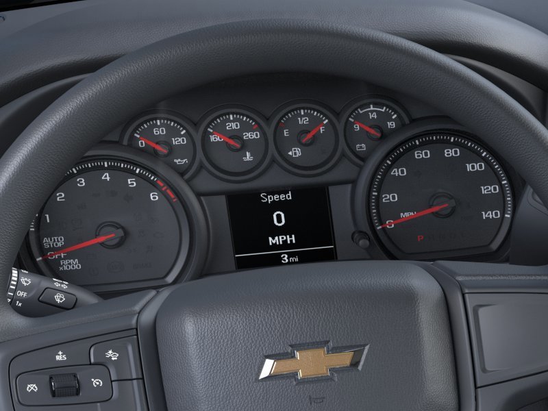 CHEVROLET SILVERADO 1500 Custom cabine multiplace 4RM 157 po 2026 Noir Sherbrooke - photo #17