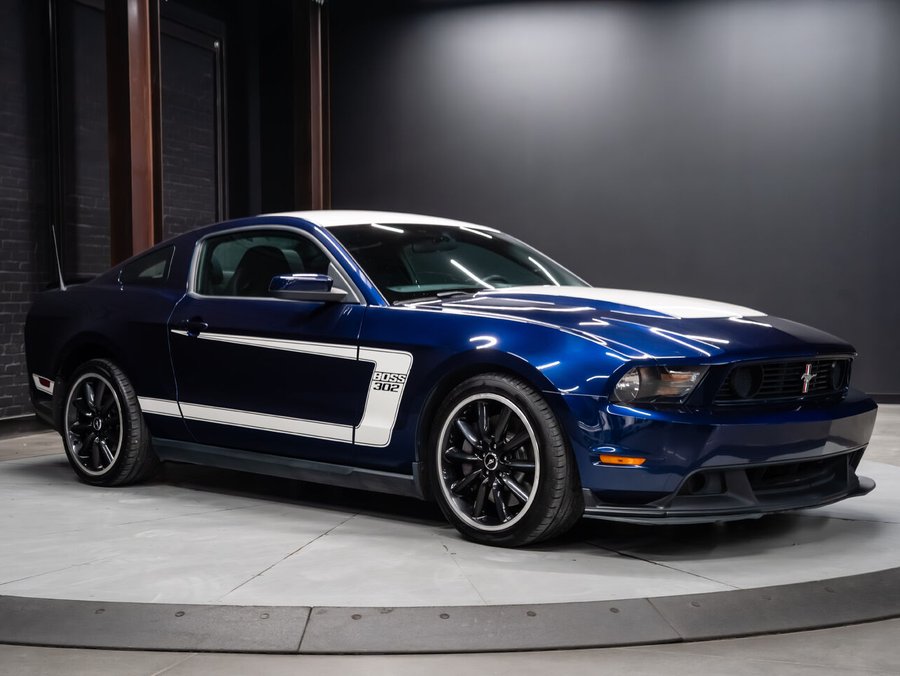2012 Ford Mustang 2012 Blue