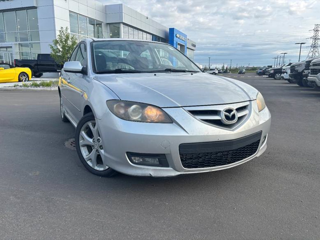 2007 Mazda Mazda3 4dr Sdn Auto GT Sunlight Silver Mica Sherwood Park - photo #1