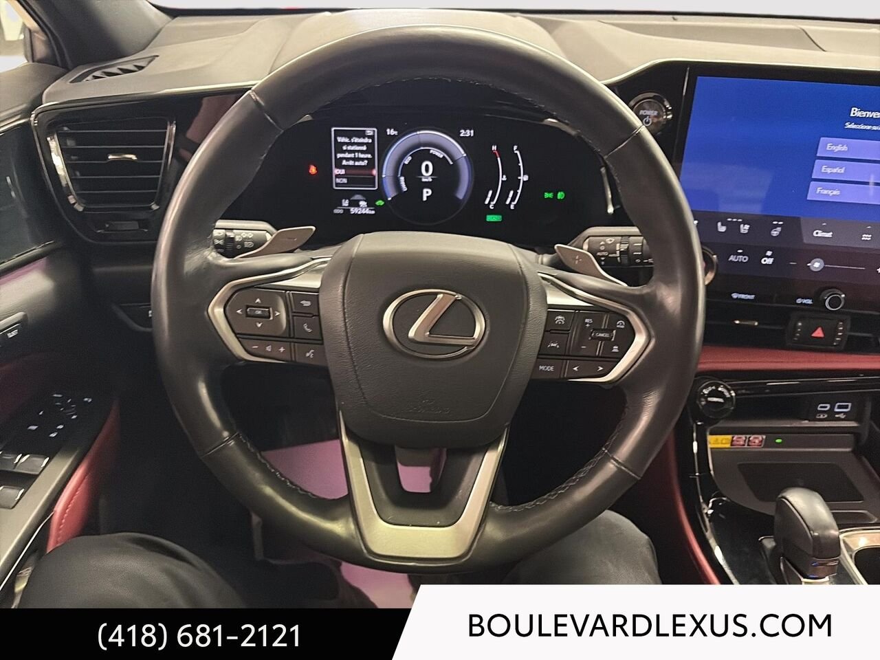 Lexus NX 19460A 2022 Argent Québec - photo #11