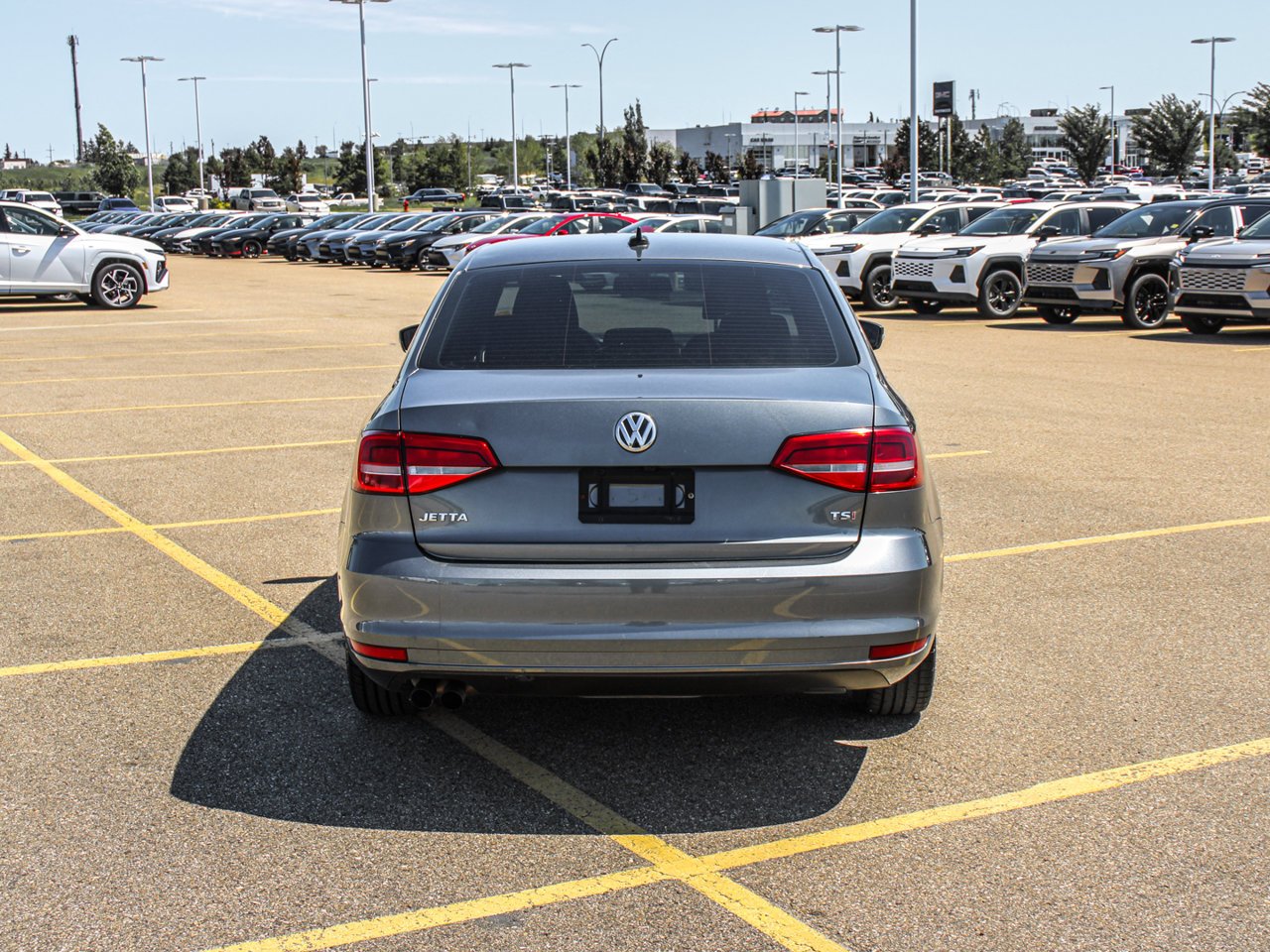 2015 Volkswagen Jetta 4dr 1.8 TSI Auto Comfortline Grey Sherwood Park - photo #6