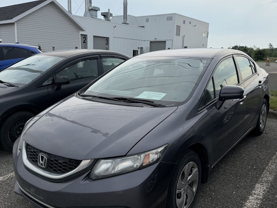 2014 Honda Civic LX 2014 Grey