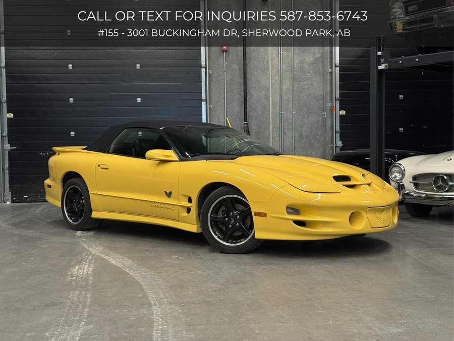 2002 Pontiac Firebird 2002 Sunfire Yellow
