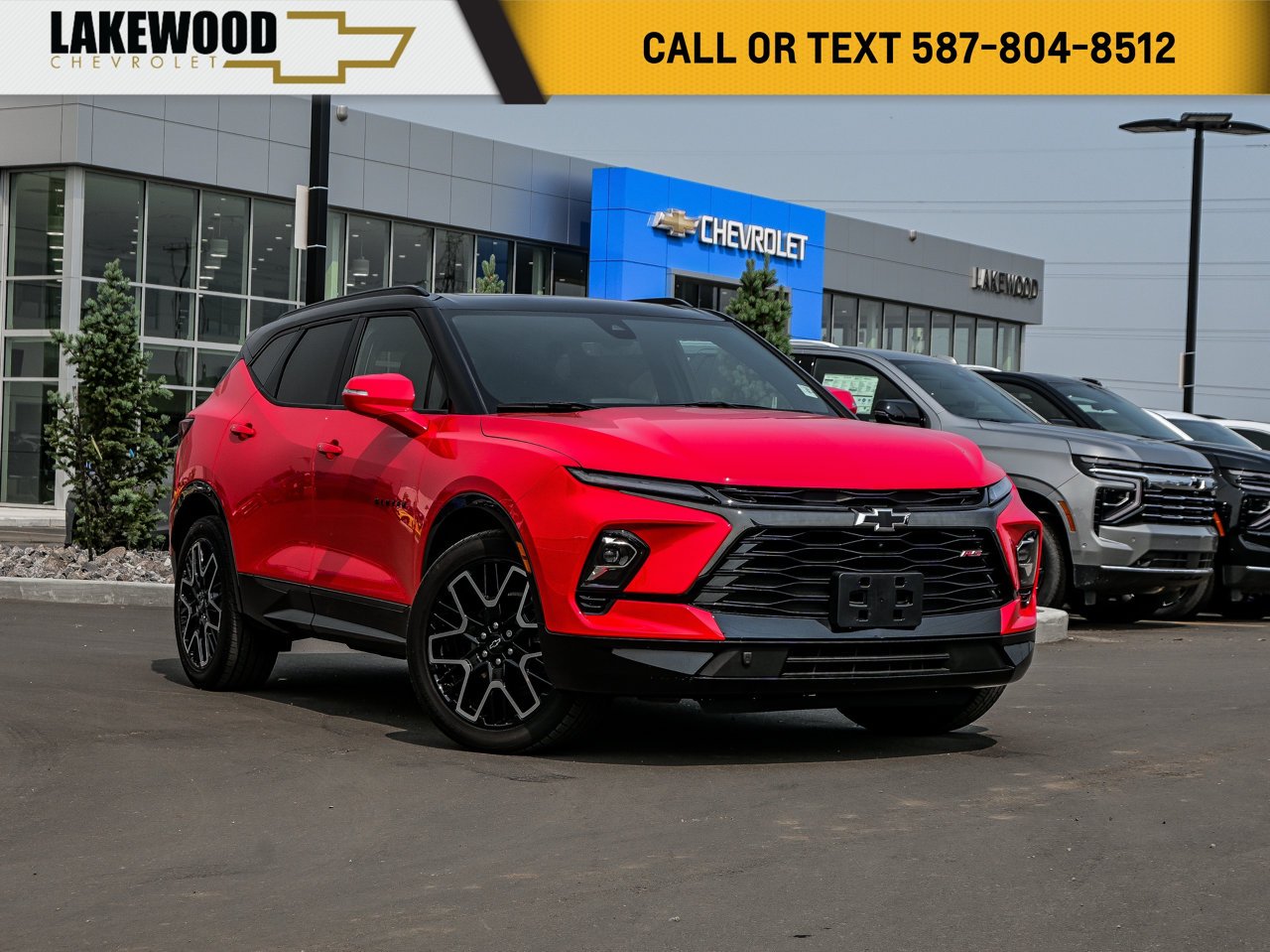 2024 Chevrolet Blazer AWD 4dr RS Red Sherwood Park - photo #0
