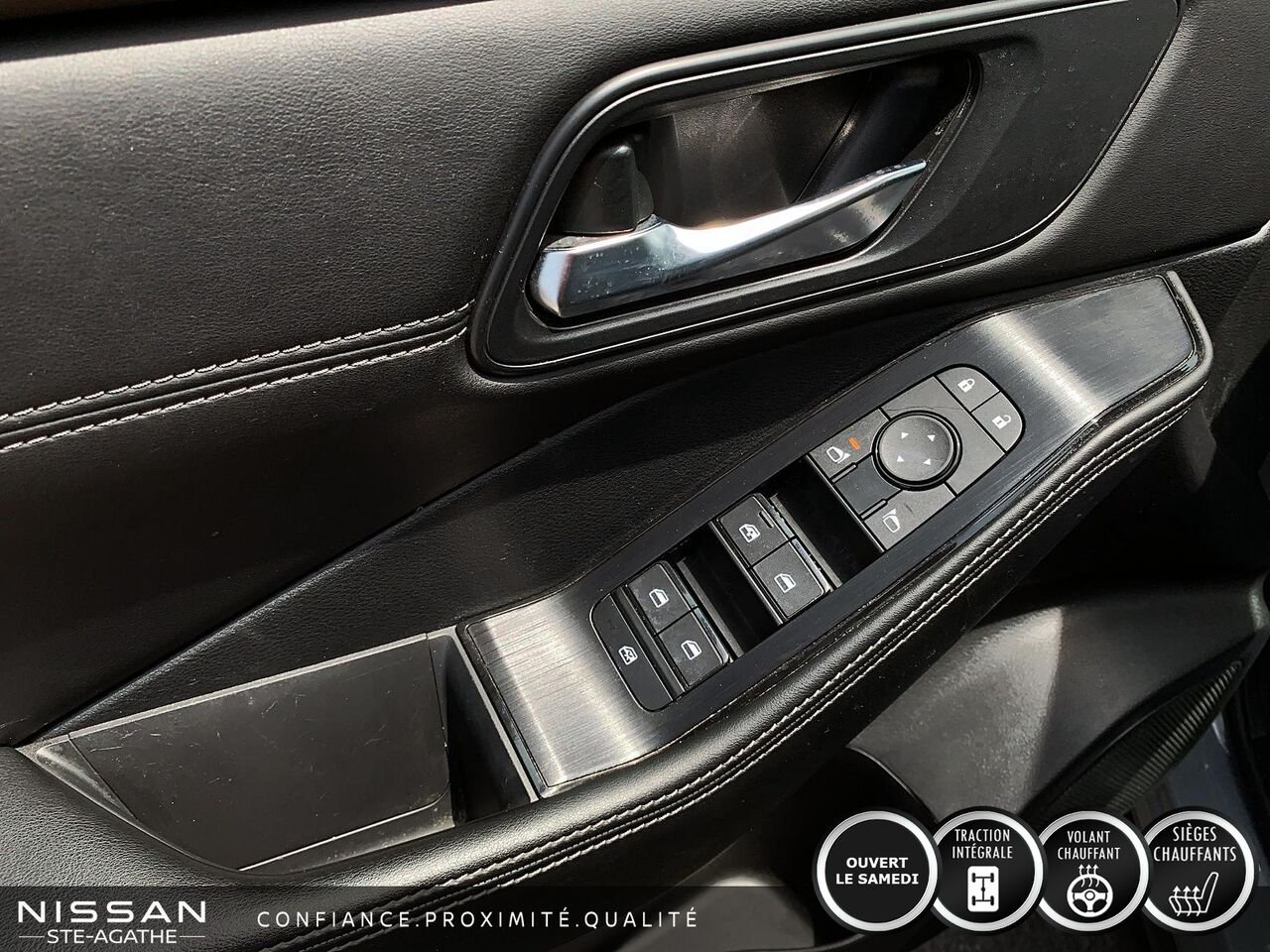 Nissan Rogue MIDNIGHT | CUIR | TOIT PANORAMIQUE | AWD | 2023 Gris Saint-Jérôme - photo #13