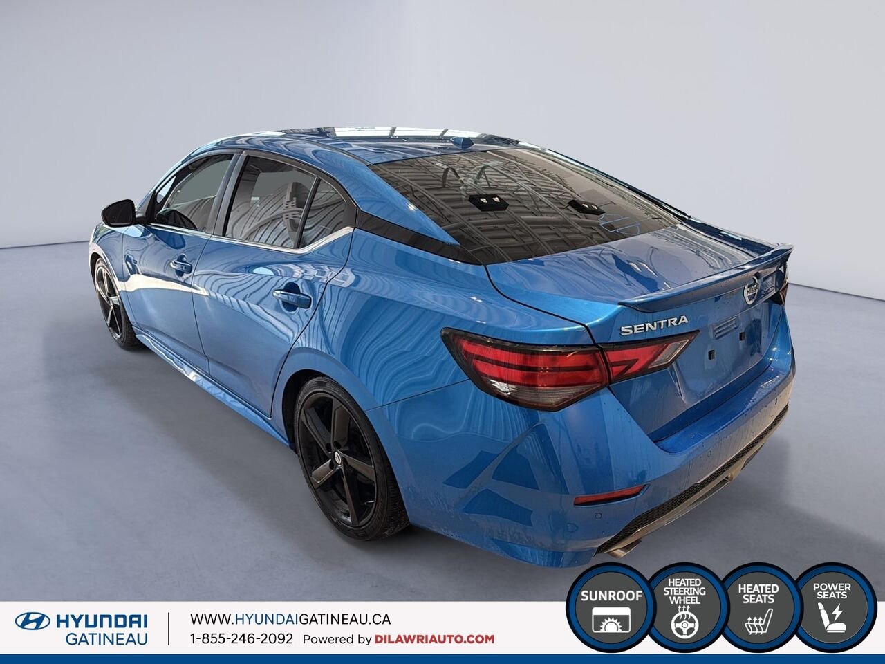 2021 Nissan Sentra Blue Gatineau - photo #3