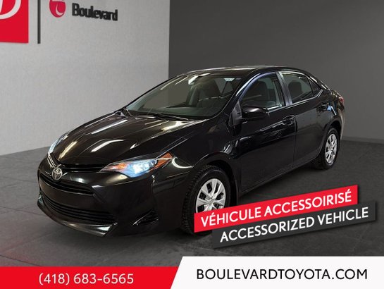 2018 Toyota Corolla 2018 Black