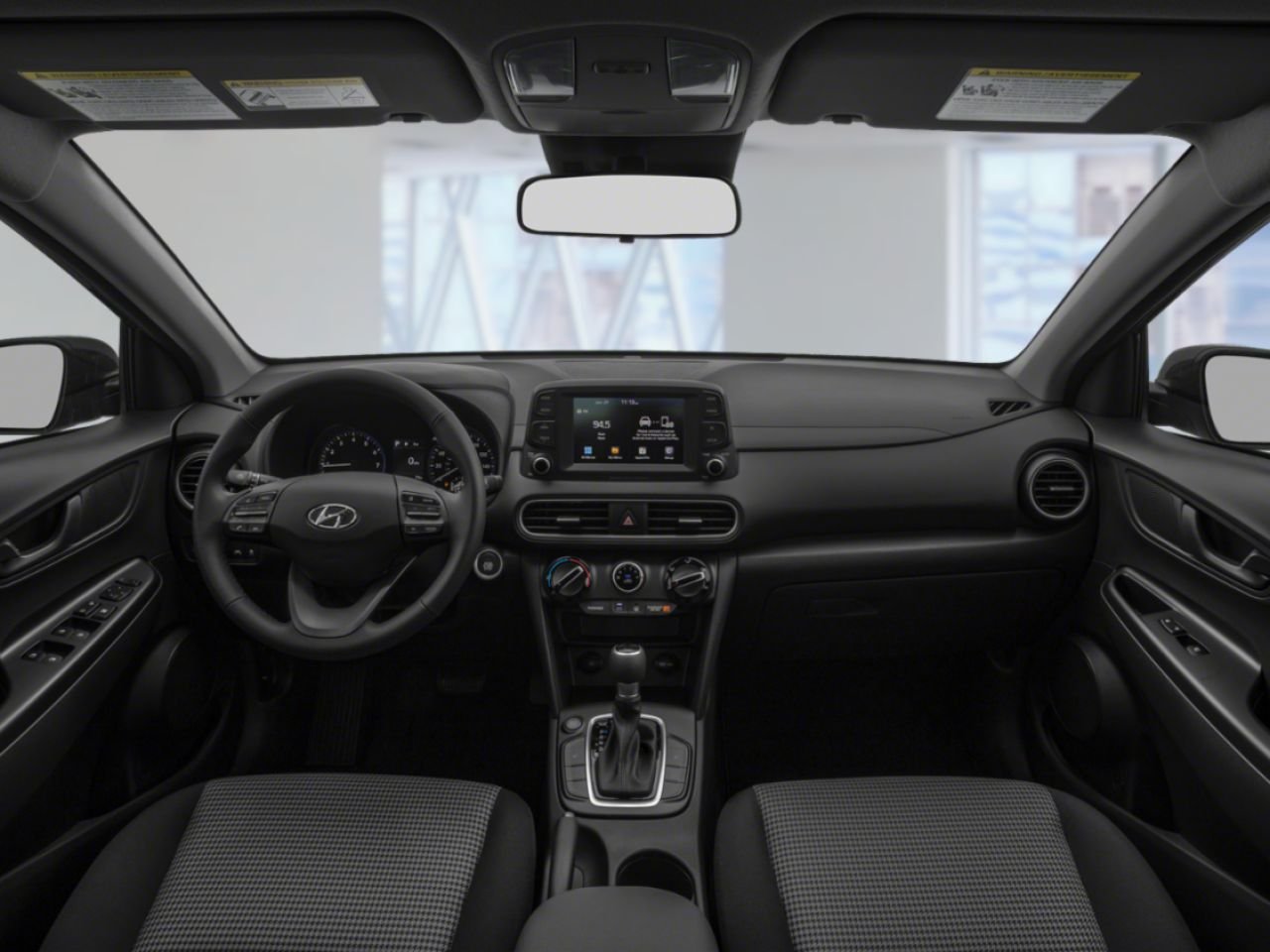HYUNDAI KONA 1.6T TREND AWD 2018 Blanc Gatineau - photo #12