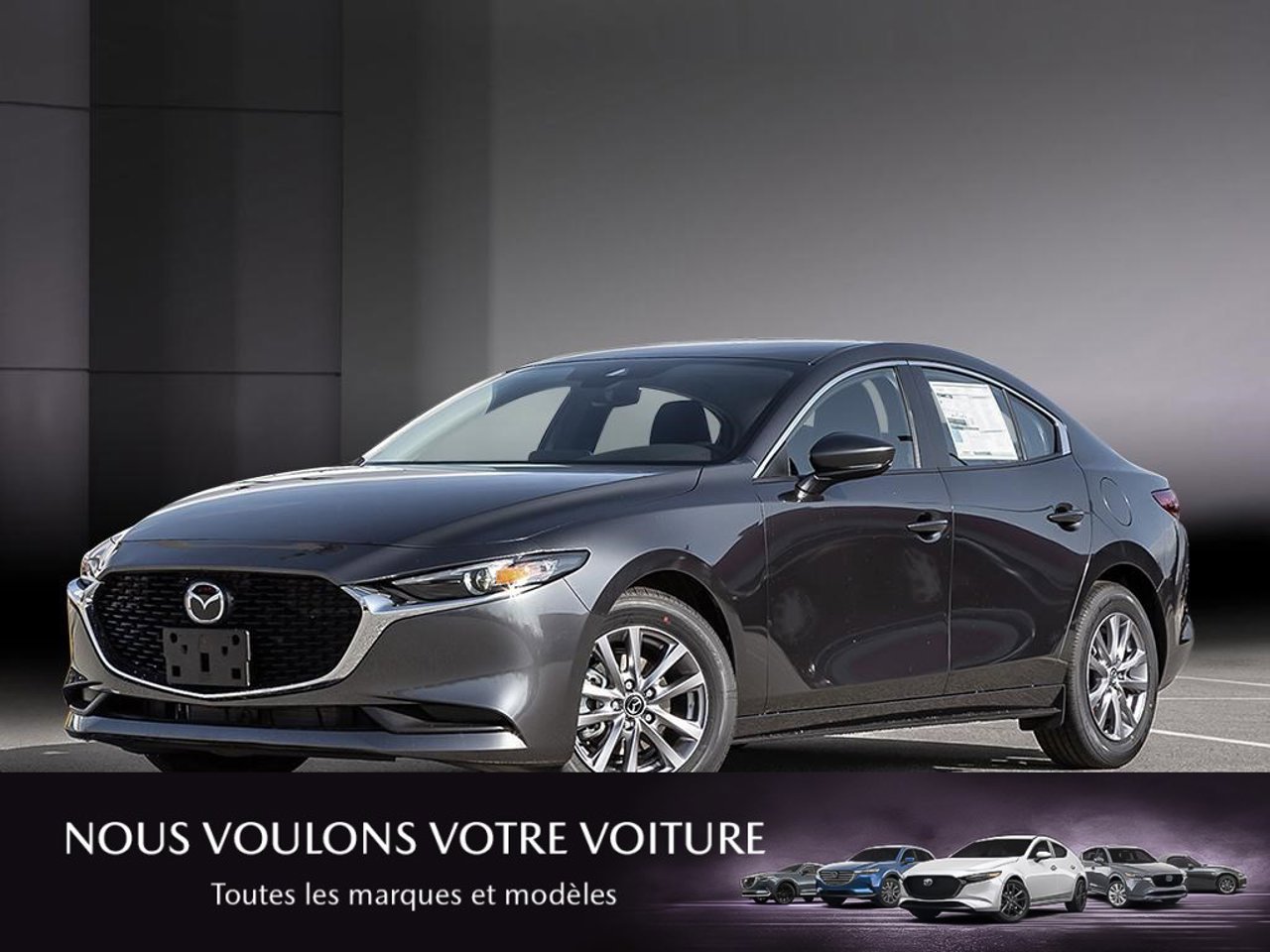 2026 Mazda Mazda3 3MZBPACL5TM512741 Machine Grey Metallic Mirabel - photo #0
