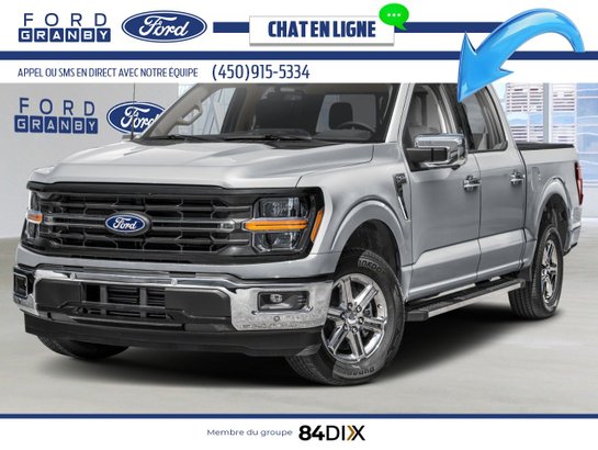 Ford F-150 XLT 2025 Argent emblématique métallisé