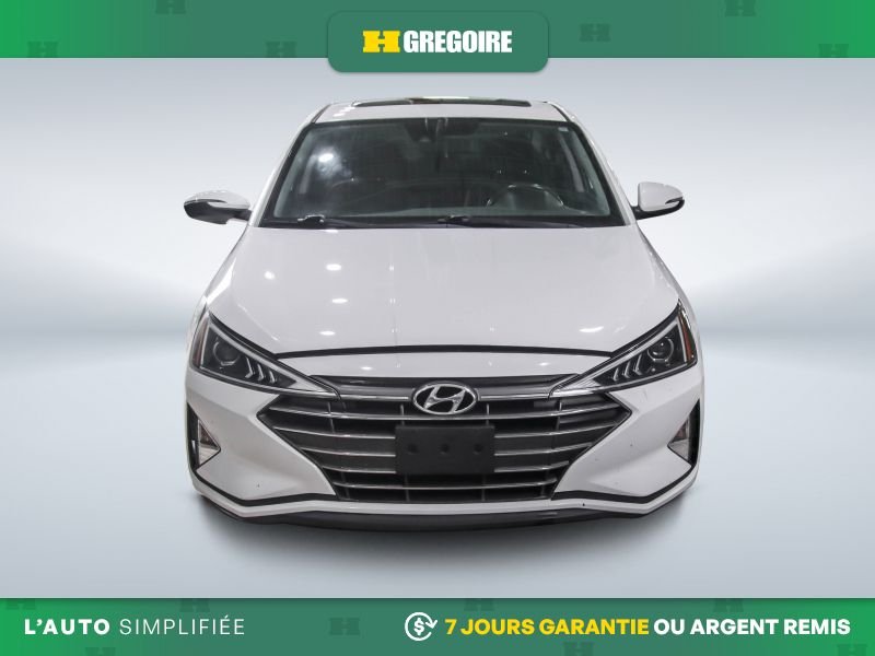 2019 Hyundai Elantra White Blainville - photo #1
