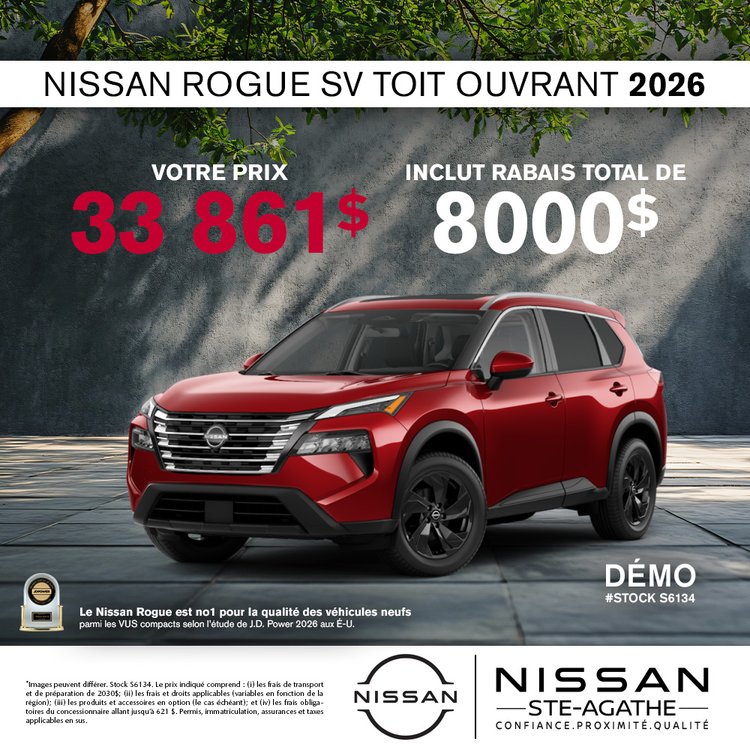 Nissan Ste Agathe Visuel promo client July
