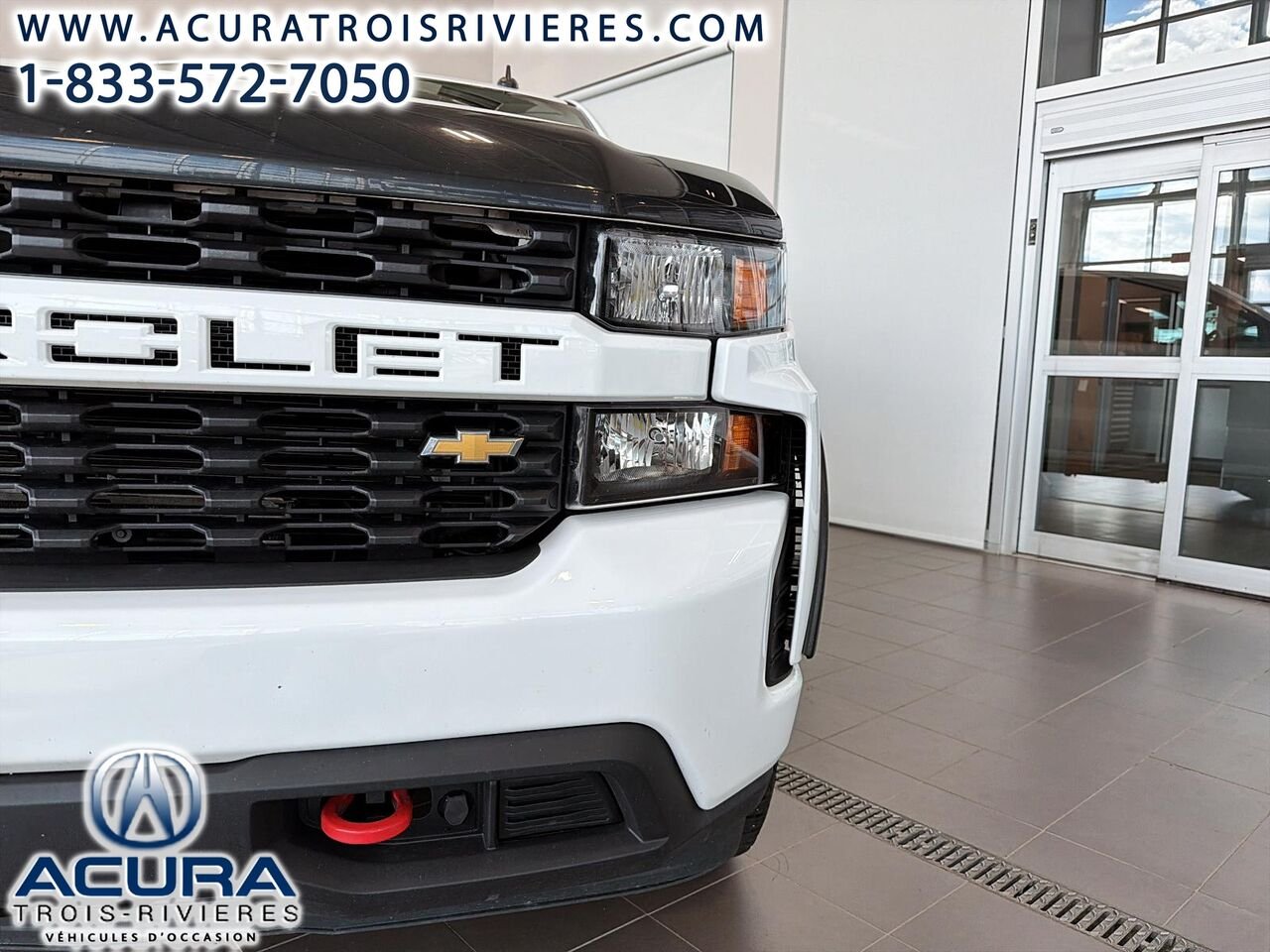 Chevrolet Silverado 1500 CUSTOM BOITE COURTE 2020 Blanc Trois-Rivières - photo #5