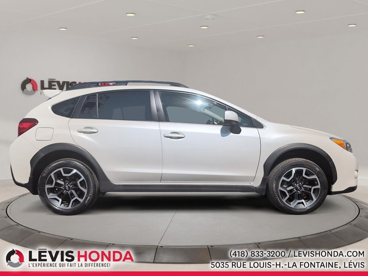 2014 Subaru XV Crosstrek 5dr Auto 2.0i Premium White Lévis - photo #6