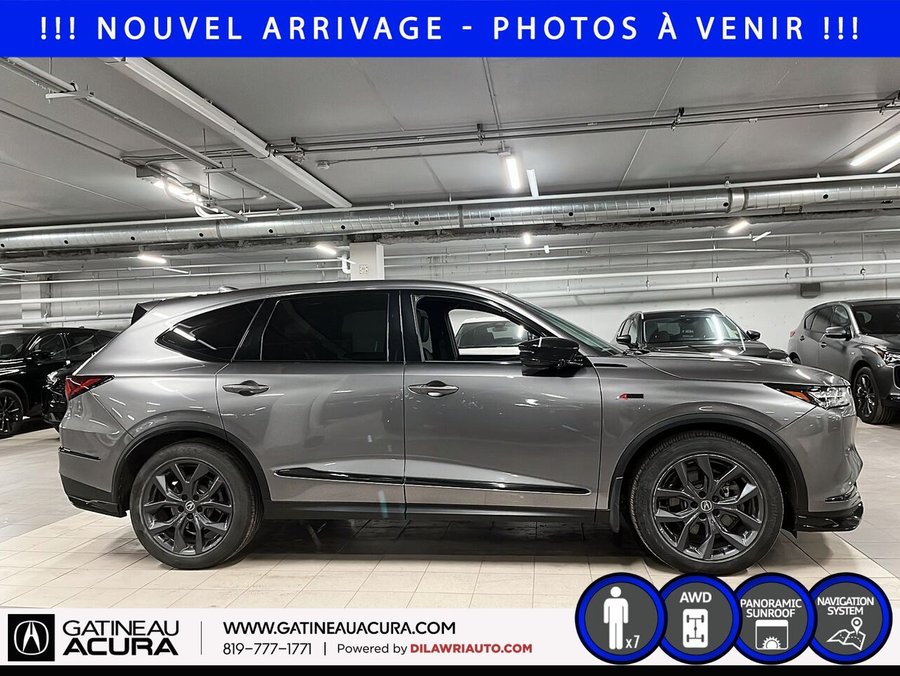 Acura MDX *** UN PROPRIO + CLEAN CARFAX *** 2022 Gris