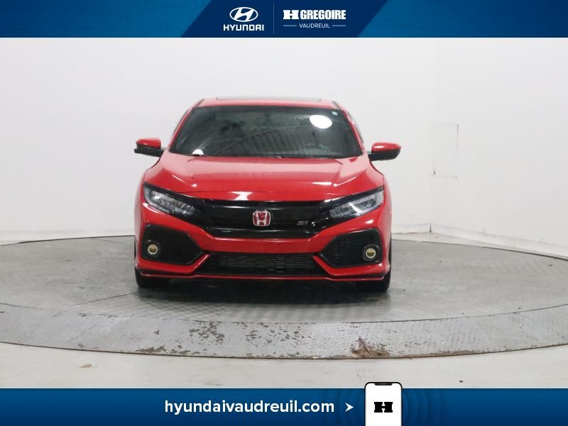 2019 Honda Civic Red Laval - photo #2