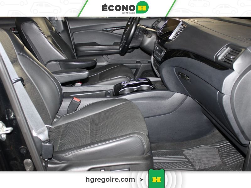 Honda Pilot R3693A | TOURING CUIR TOIT CAMERA BLUETOOTH SIEGES CHAUFFAN 2019 Noir Laval - photo #16