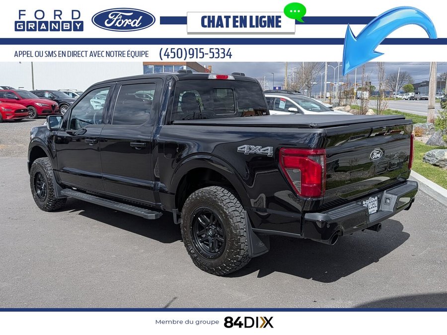 Ford F-150 XLT cabine SuperCrew 4RM caisse de 5,5 pi 2026 Noir agate métallisé