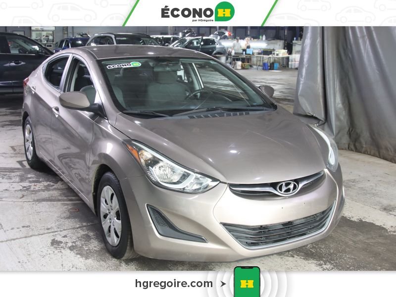 Hyundai Elantra 730686 | L+ AUTO A/C GR ELECT 2016 Gris Laval - photo #0