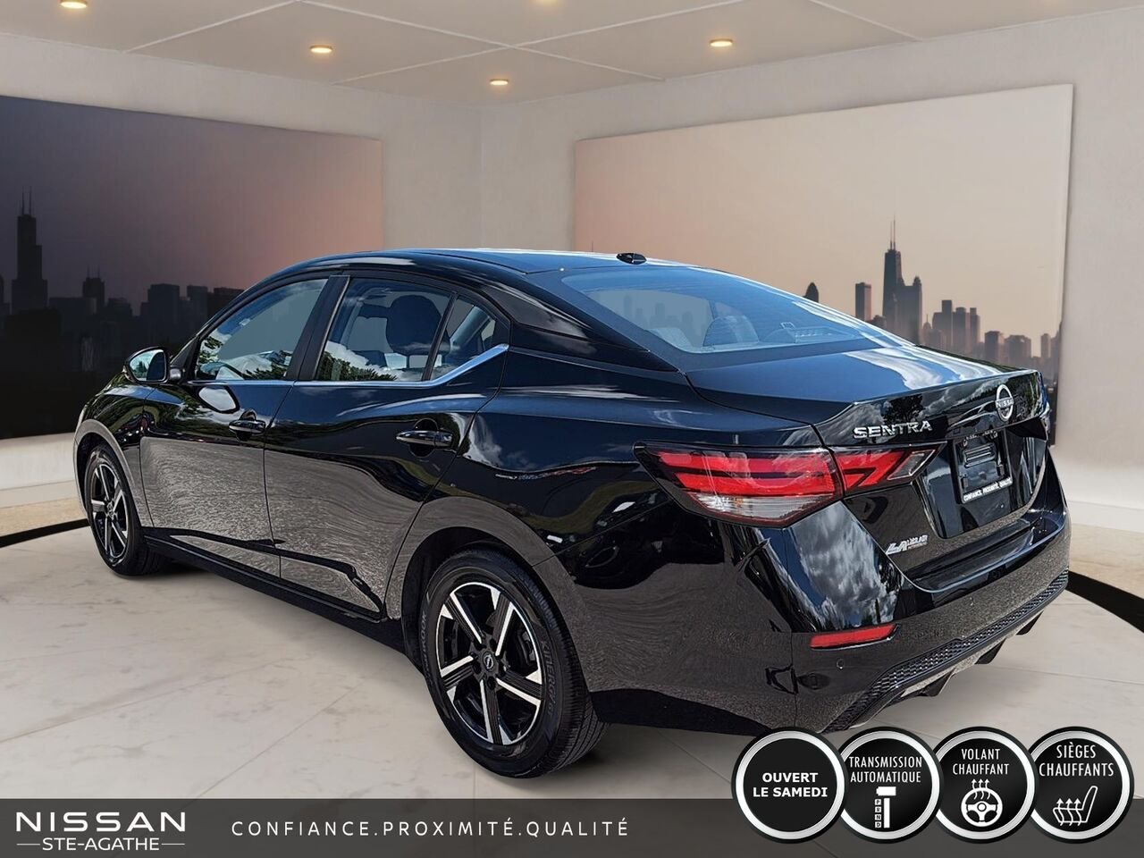 2024 Nissan Sentra SV CVT Black Saint-Jérôme - photo #4