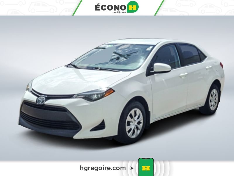 Toyota Corolla 2017 Blanc Laval - photo #2