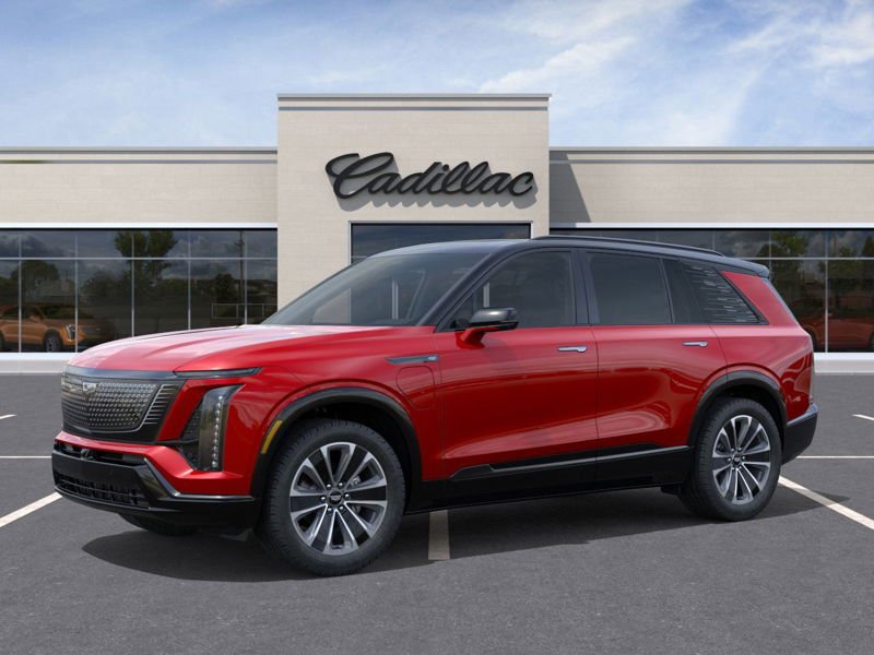 CADILLAC VISTIQ Traction intégrale, 4 portes Sport 2026 Teinte rouge éclatant