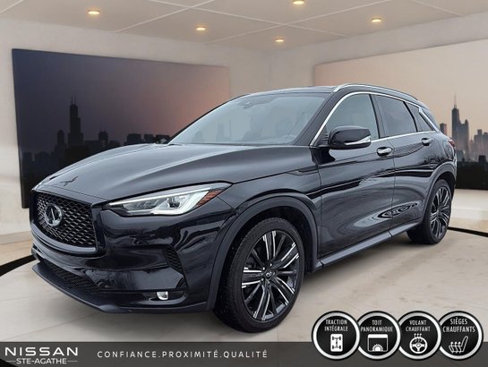 2022 INFINITI QX50 LUXE I-LINE TI Black