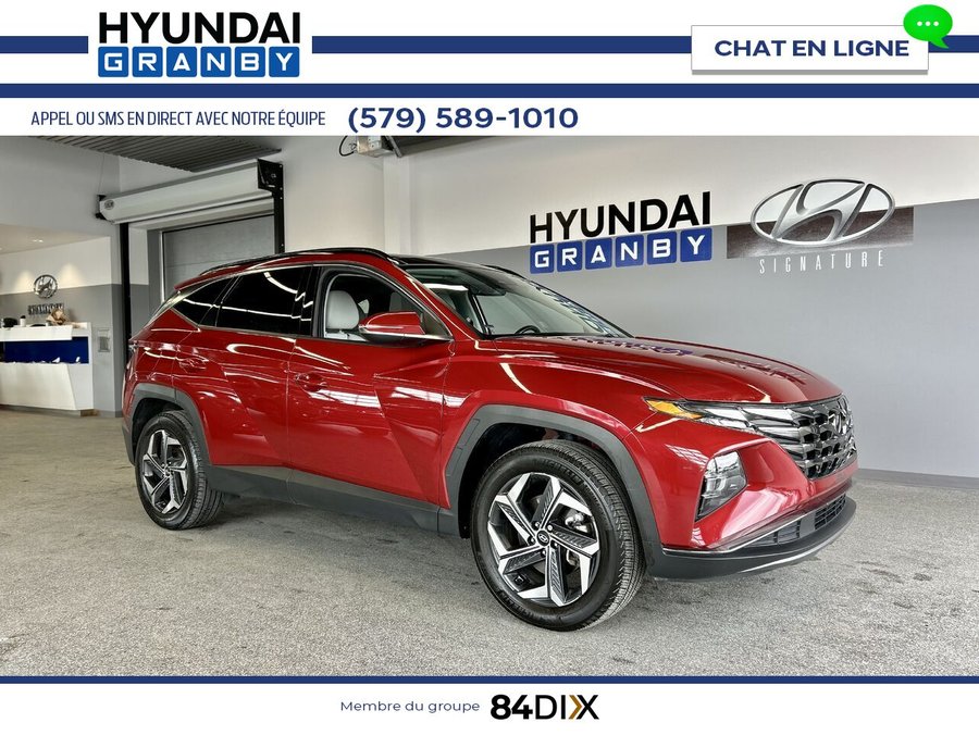 Hyundai Tucson hybride rechargeable 2022 2022 Rouge