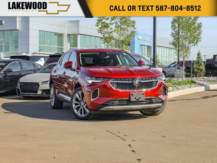2022 Buick Envision 2022 Red
