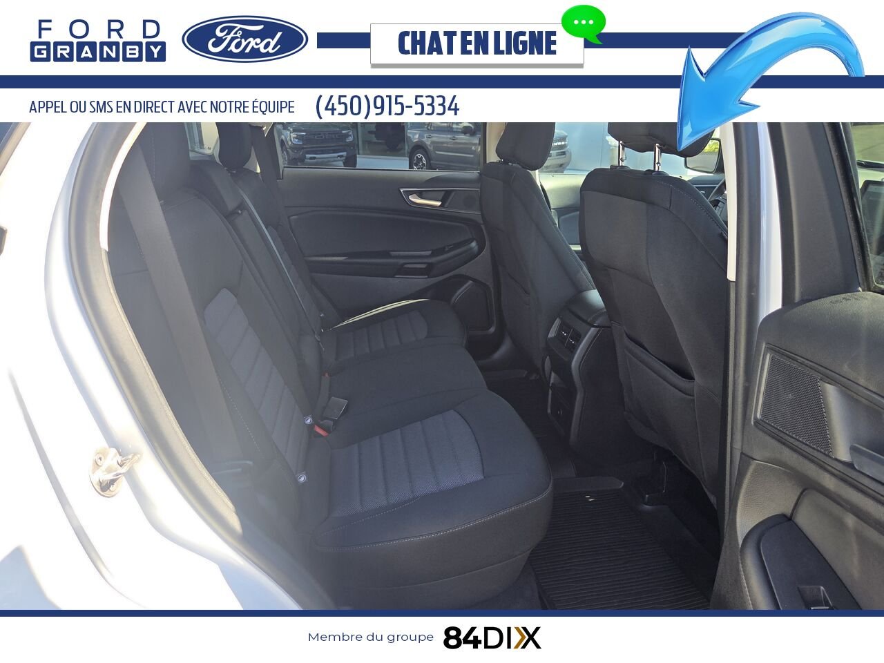 2022 Ford Edge White Granby - photo #22