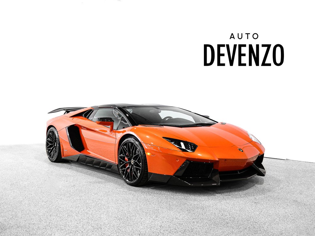 Lamborghini Aventador 2014 Orange Saint-Eustache - photo #3