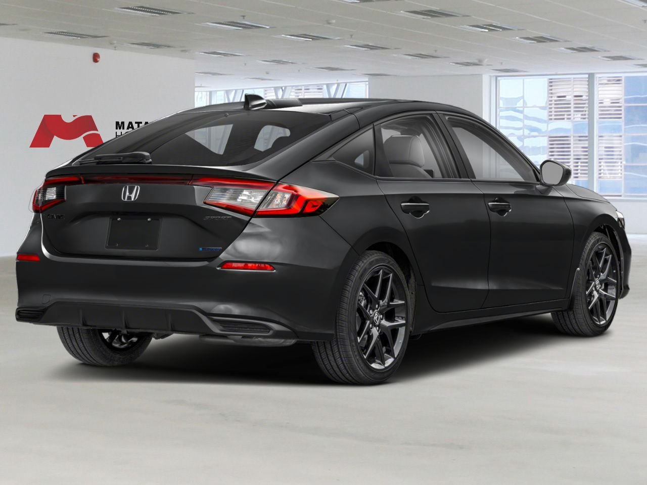 2026 Honda Civic Hatchback Hybrid CIVIC 5D SPORT HYBRID Crystal Black Pearl Matane - photo #2
