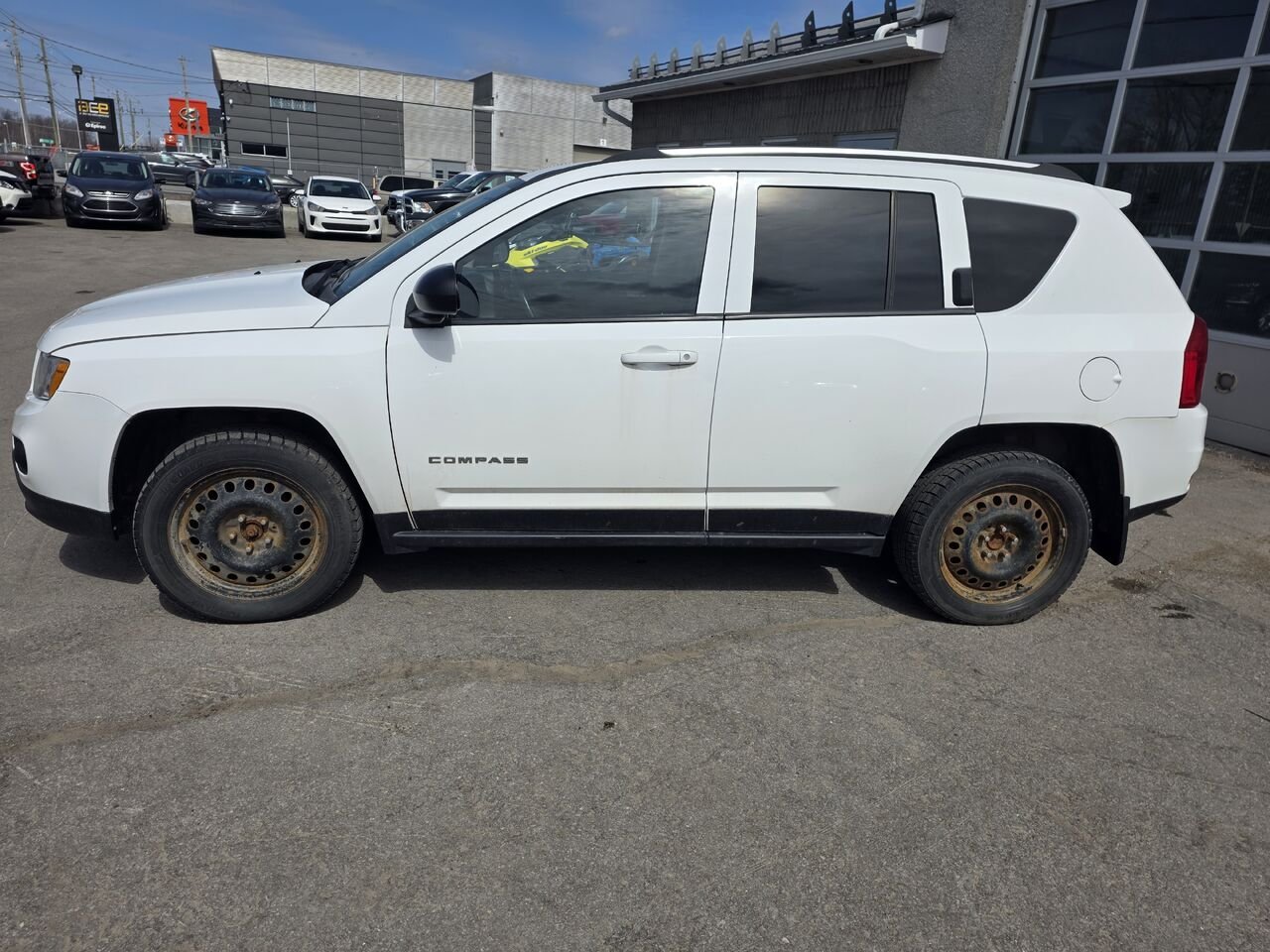 Jeep Compass 2012 Blanc Longueuil, - photo #2