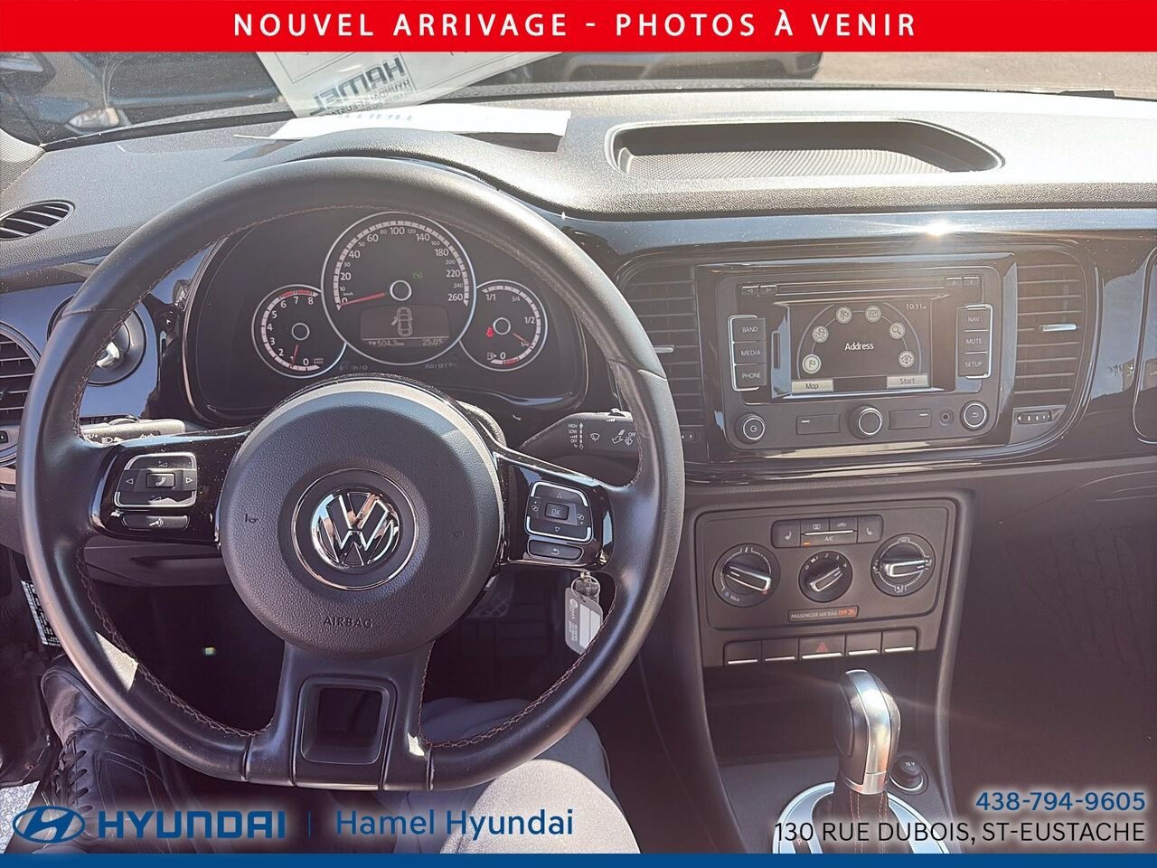 2015 Volkswagen BEETLE CLASSIC Black Saint-Eustache - photo #8