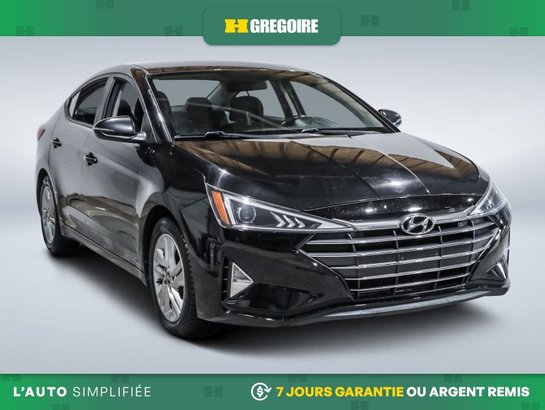 Hyundai Elantra 2020 2020 Noir