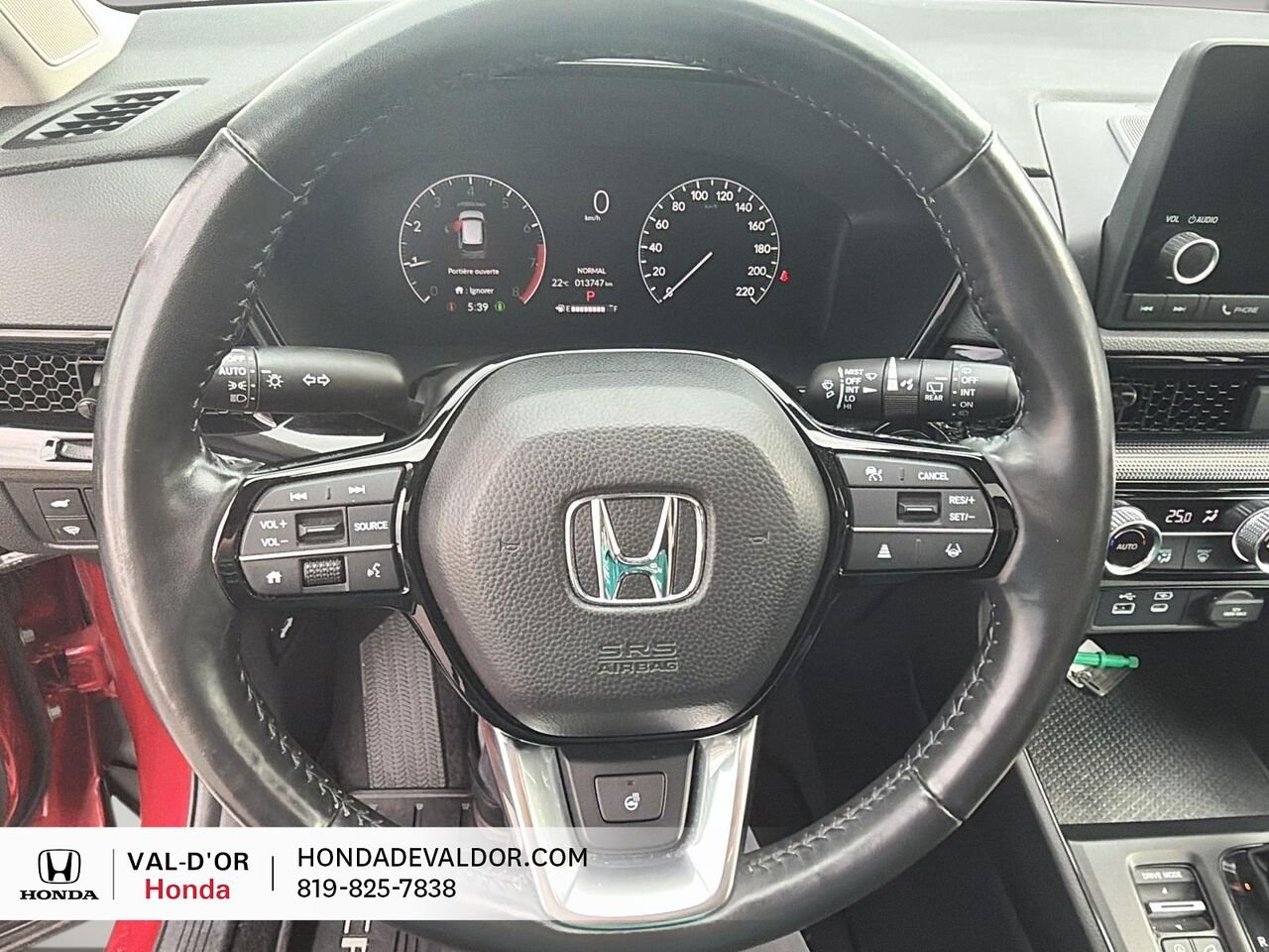 Honda CR-V SPORT AWD GARANTIE PROLONGÉE 2023 Rouge Val-d'Or - photo #9