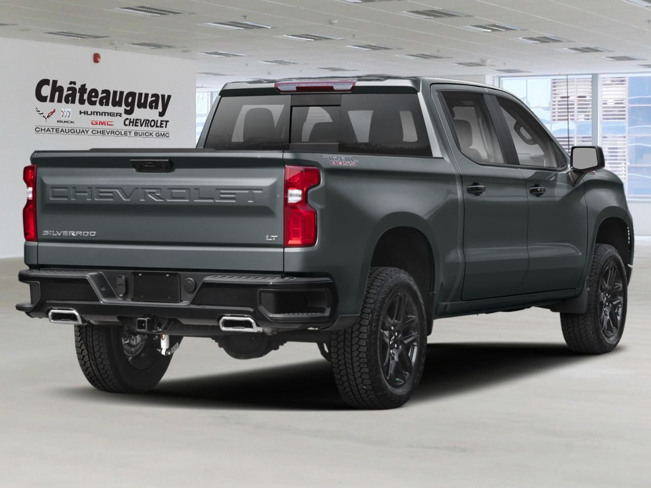 2026 CHEVROLET Silverado 1500 LT Trail Boss cabine multiplace 4RM 157 po Cypress Grey Châteauguay - photo #2