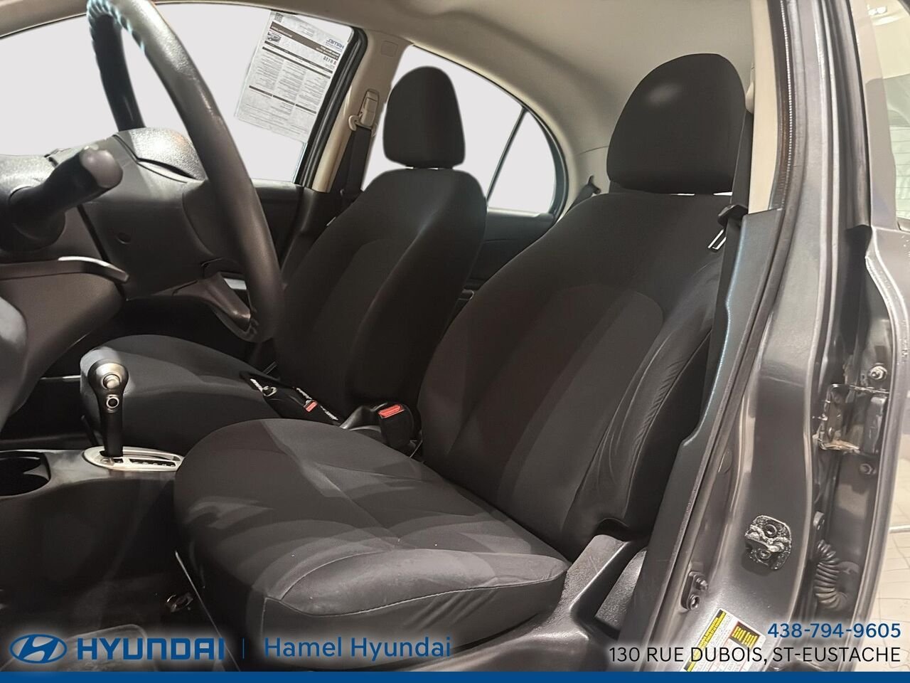 Nissan Micra 2017 Gris Saint-Eustache - photo #8
