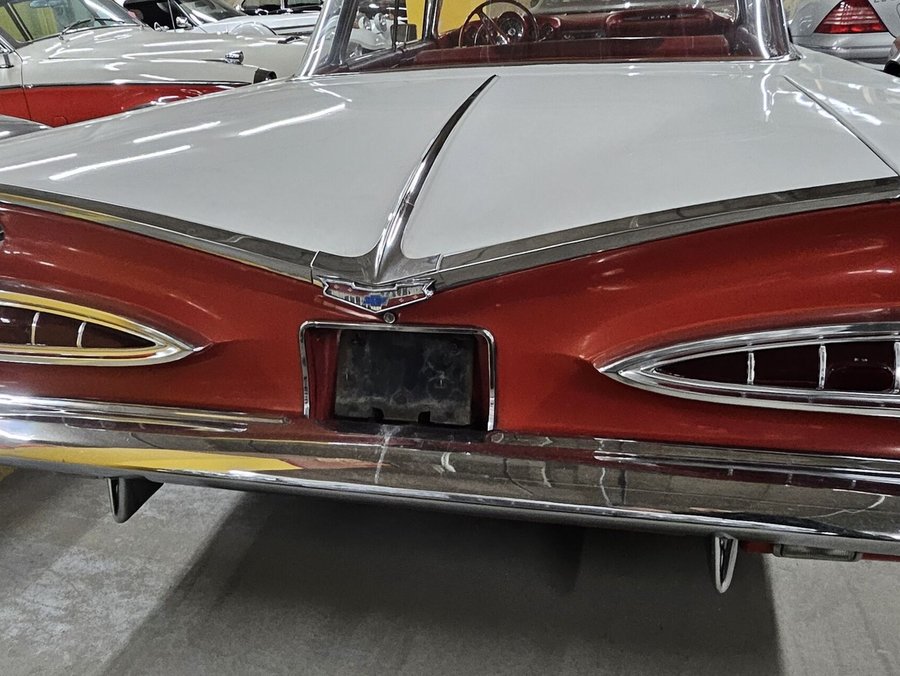 Chevrolet Impala 1959 1959 Rouge