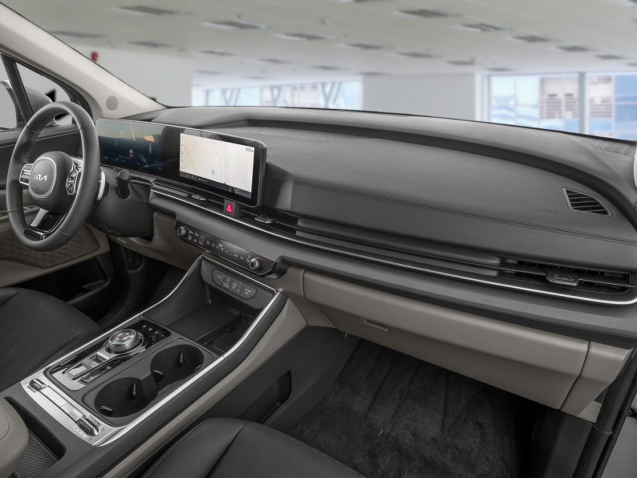 Kia Carnival hybride 2026 Blanc neige nacré Blainville - photo #4