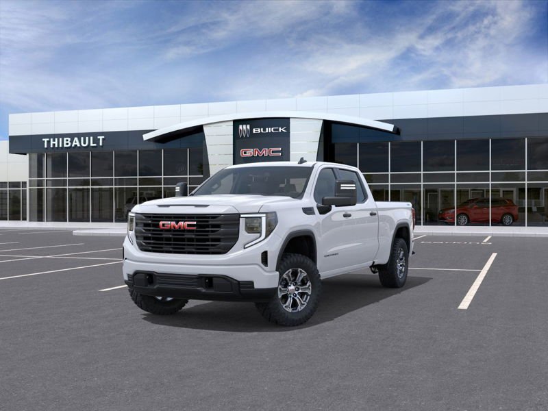 GMC Sierra 1500 Pro cabine multiplace 4RM 157 po 2026 BLANC SOMMET Sherbrooke - photo #7