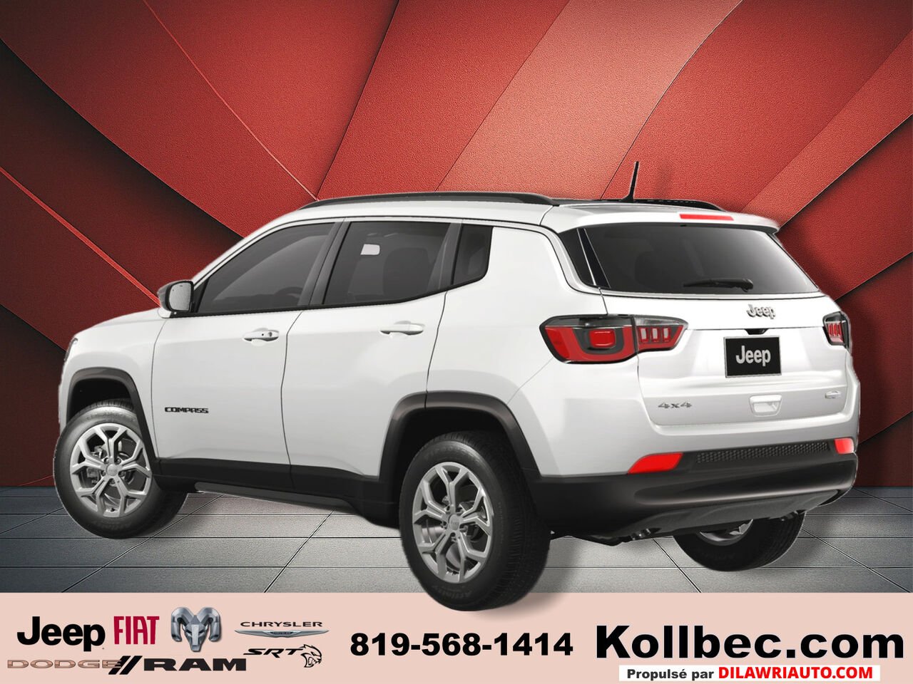 Jeep Compass 251350 | Sport 4x4 2025 Blanc éclatant Gatineau - photo #1
