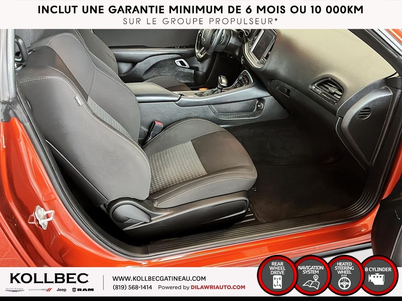2021 DODGE CHALLENGER R/T Orange Ottawa & Gatineau - photo #19